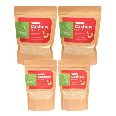 Flyberry Gourmet Premium Cashew Flour 1kg ( Pack of 4 )