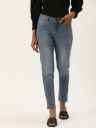 Flying Machine Women Blue Veronica Skinny Fit Heavy Fade Mid-Rise Stretchable Jeans...