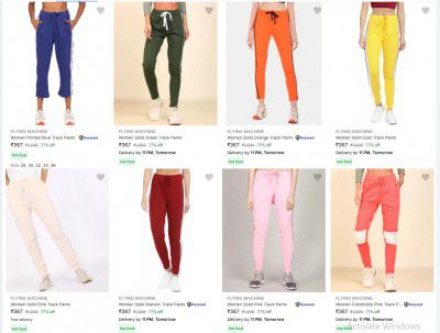 Upto 82% OFF ON Flying Machine Women's Trousers | Starts at Rs 413