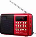 FM Radio with Bluetooth Speaker Multiple Playback 8 Hrs Playtime...
