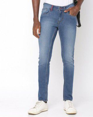 FMX Jackson Light-Wash Low-Rise Skinny Jeans