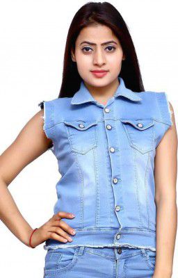 FNOCKS Girls Washed Denim Jacket