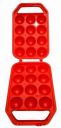 fnsales Plastic Egg Container - 1000 ml (Red)...
