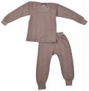Focil Kids Winter Wear Thermal Full Sleeves Body Warmer Top And Pyjama Set For Boys & Girls...