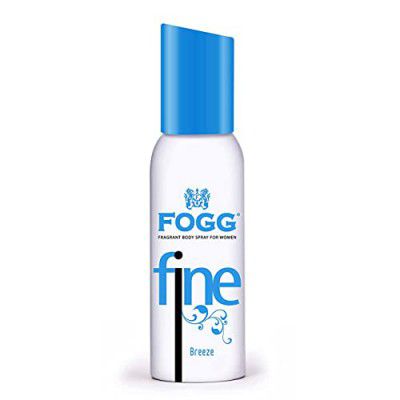 Fogg Fine Breeze, No Gas Mild Fragrance Body Spray For Women, Everyday Deodorant, 120ml