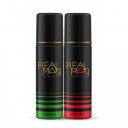 FOGG Fresh Realman Spray Deodorant For Men, 400Ml (Pack Of 2) - Fresh (Sprit + Mood)...
