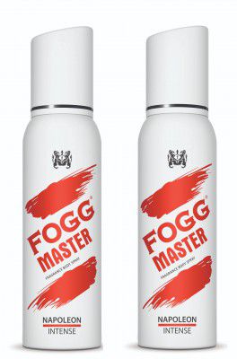 Fogg Master Napoleon Intense Deodorant 120ml Each (Pack of 2)