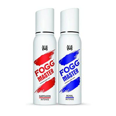 Fogg Master Royal Intense & Napoleon Intense 120ml Each (Pack of 2)