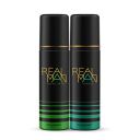 FOGG Men Realman Aerosol Fresh Scent Deodorant Sprit + Attract, 400Ml (Pack Of 2)...