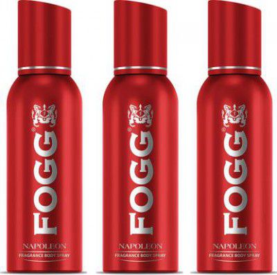 FOGG Napoleon 175ml (Pack of 3) Body Spray - For Men  (525 ml, Pack of 3)