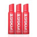 Fogg Napoleon Perfume Body Spray For Men,150ml Each (Pack of 3)...
