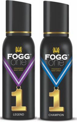 FOGG ONE BODYSPRAY LEGEND + CHAMPION 240ML Body Spray - For Men  (240 ml, Pack of 2)