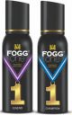 FOGG One Legend & Champion Deodorant (240 ml, Pack of 2)...