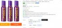 FOGG Paradise No Gas Body Spray - For Men (450 ml, Pack of 3)...