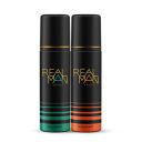 Fogg Realman Thrill & Attract Deodorant, Strong Body Spray, Long Lasting Fragrance For Men, 200Ml Each (Pack Of 2)...