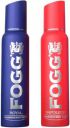FOGG Royal & Napoleon No Gas Body Spray - For Men  (300 ml, Pack of 2)...