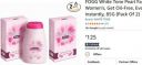 FOGG White Tone Pearl Face Powder For Women's, Get Oil-Free, Even-Toned Skin Instantly, 85G (Pack Of 2)...
