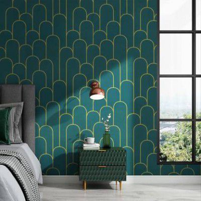 FOKRIM 300 cm Green line wallpaper