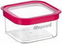 Floraware Food Safe Plastic Multiuse Square Fit-Lock Airtight Storage Jar,450 ml...