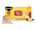 Foodie Puppies Anti-Bacterial (Cat Lime Wipes) Pet Wet Wipes for Cats & Kittens | (100 Pulls X 1 Pack), 15cm x 20cm...