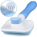 Foodie Puppies Grooming & Cleaning Thin Slicker Brush for Dogs & Cats | Self Clean Brush for Shedding | Gently Removes Loose Undercoat, Mats and Tangled (Rectangular, Medium) (Color May Vary)...