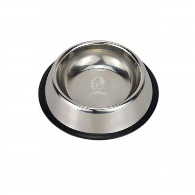 Foodie Puppies Pet Feeding Stainless Steel Bowl for Dogs, Cats & Any Pets - 450ml