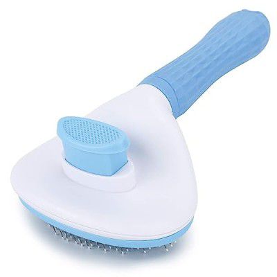 Foodie Puppies Self Cleaning Slicker, Pet Grooming Shedding Brush