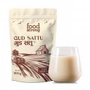 Foodstrong Gud Sattu | Traditional Protein Drink | Roasted Bengal Gram + Jaggery | High Protein | Gluten Free | Natural Energy Drink | 200g...