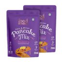 Foodstrong Oats and Millets Blueberry Pancake Mix, High Protein & Fibre, No Maida, No Refined Sugar - Made With Jaggery, Eggless Instant Breakfast Mix 250G (Pack Of 2)...