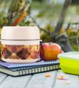 Trueware Foody Brown Plastic Thermoware Lunch Box...