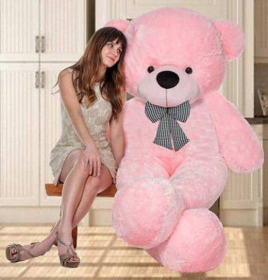 FOOFII Big Size Cutest & Super Quality Teddy Bear A Perfect Birthday Gift - 89.5 cm  (Pink)