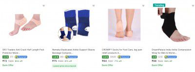 Foot and Leg Support Starting @ ₹72