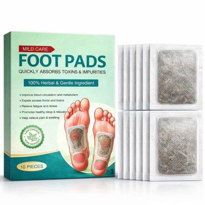 Foot patch (PACK OF 10) Herbal And Gentle Ingredient Detox Foot Pads