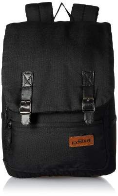 Footloose by Skybags UNISEX 23 Ltrs Dark Black Casual Backpack

