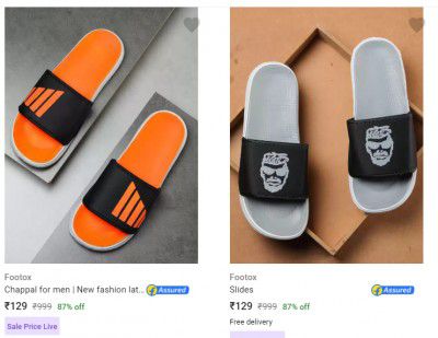Footox Slides @ ₹129