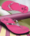 Footspring Women Slippers (Pink , 5)...