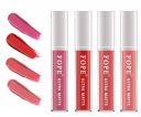 FOPE Long Wear Liquid Matte Lipstick Combo Set For Women/Girls-LML2019...