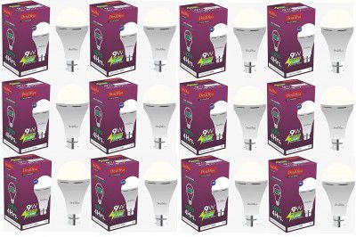 Desidiya® 9 Watt B22 Base 6500k Inverter Rechargeable Emergency LED Bulb  (Pack of 12)