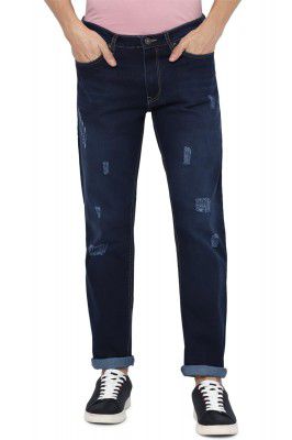 FOREVER 21 Mens Solid Straight Fit Straight Fit Jeans