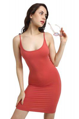 FOREVER 21 Womens Solid Bodycon Mini Dresses