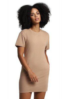 FOREVER 21 Womens Solid T-shirt Mini Dresses