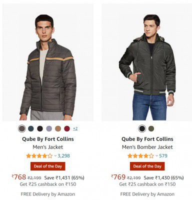 Fort Collins Men's Bomber Mens Jacket up to 65% off