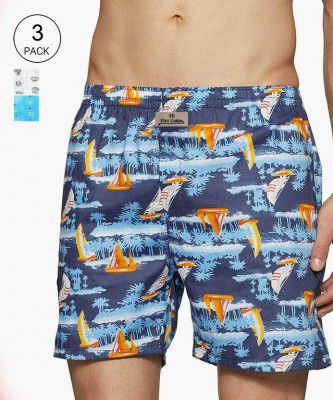 Fort Collins Pack of 3 Printed Men Boxer