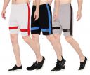 Fort Worth Combo Pack of 3 Running Sports Shorts for Men...