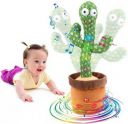 Fortay Dancing Cactus Toy, Talking Game Cactus Toy 120 Songs Talking Dancing Cactus Toy (Green)...