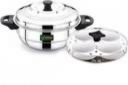Fortuna Mini Idli Maker Stainless Steel 2 plates, 8 Idli(2 Plates , 8 Idlis )...