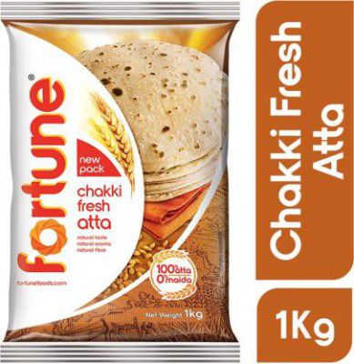 FORTUNE Chakki Fresh Atta (Genhu Ka Atta)  (1 kg)
