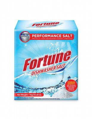 Fortune Dishwasher Salt - 1 Kg - Compatible with all Dishwasher Brands