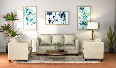 Forzza Sofia Six Seater Sectional Sofa Set 3-2-1 (Beige)