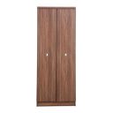 Forzza Westin 2-Door Wardrobe (Walnut)...